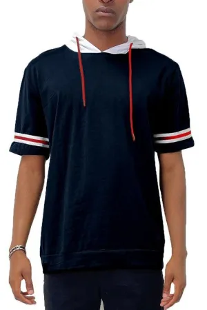 Short Sleeve Hooded Shirt