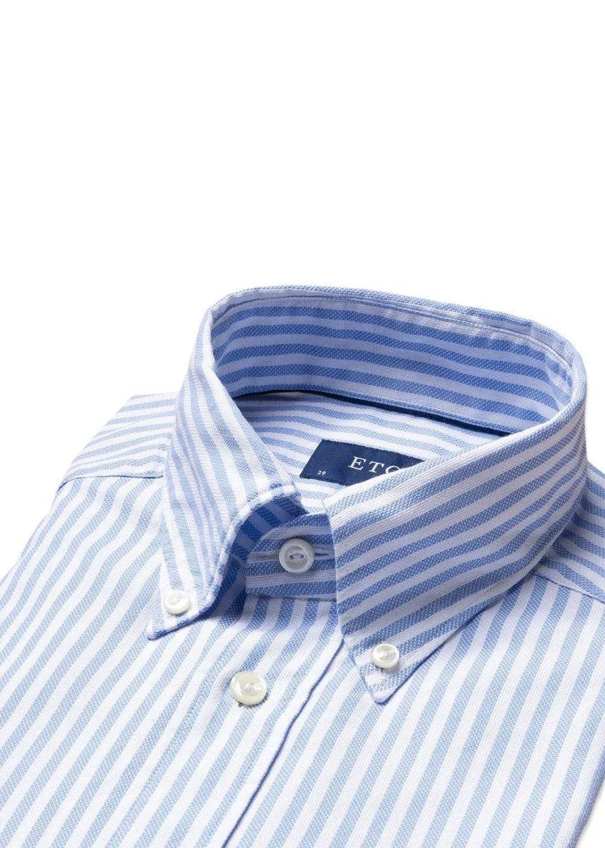 Slim - ROYAL OXFORD SOFT - Blue Striped