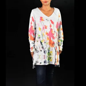 Soft Surrounding Poppy Fields Tunic Size Medium