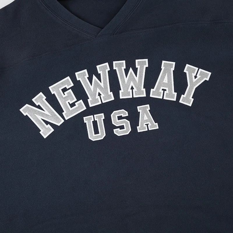 Soraya Letter Print Sweatshirt