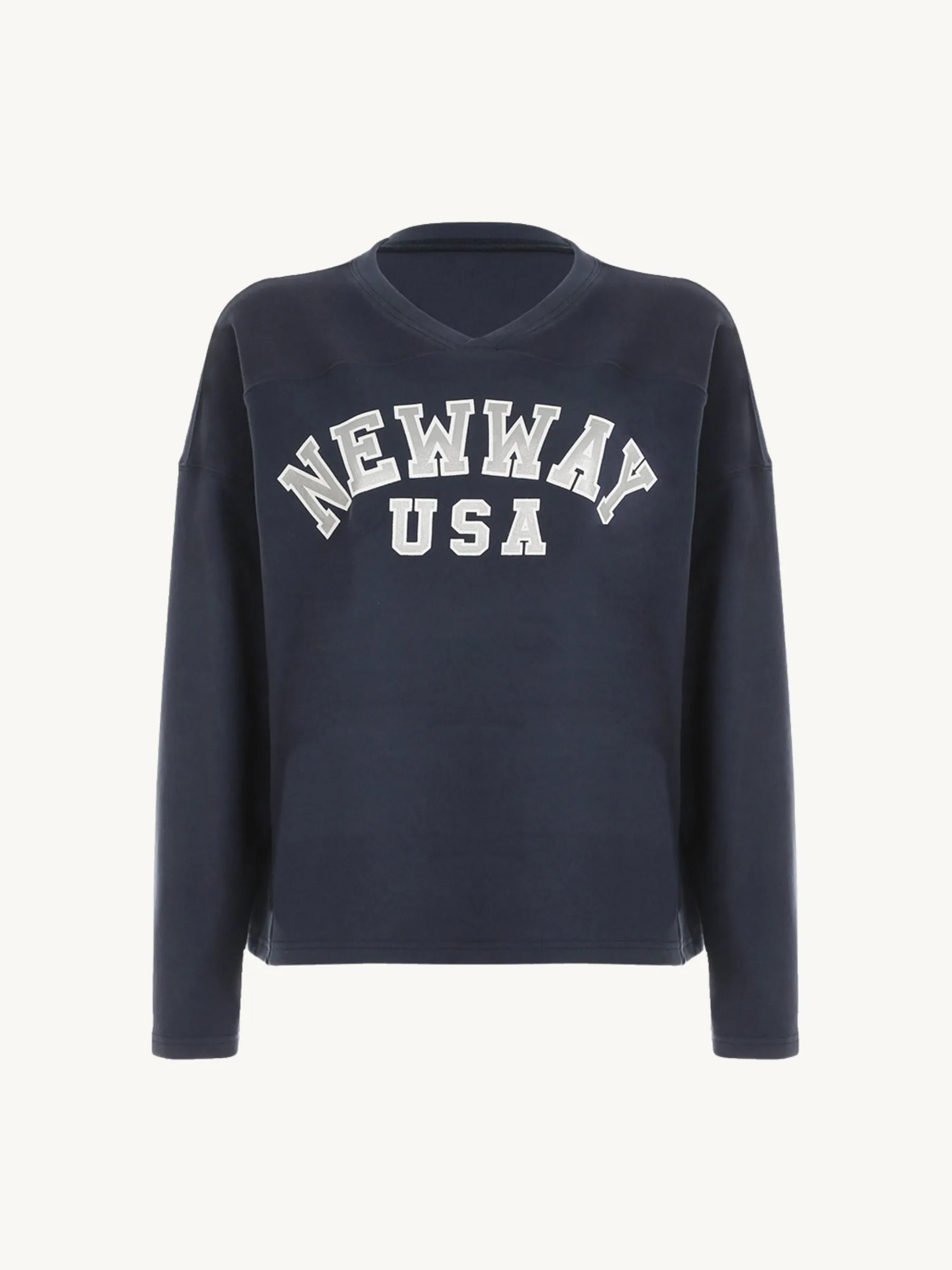 Soraya Letter Print Sweatshirt