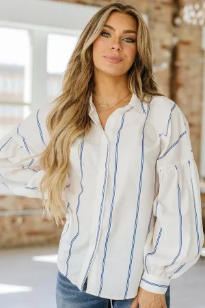 Sweeny Stripe Loose Shirt