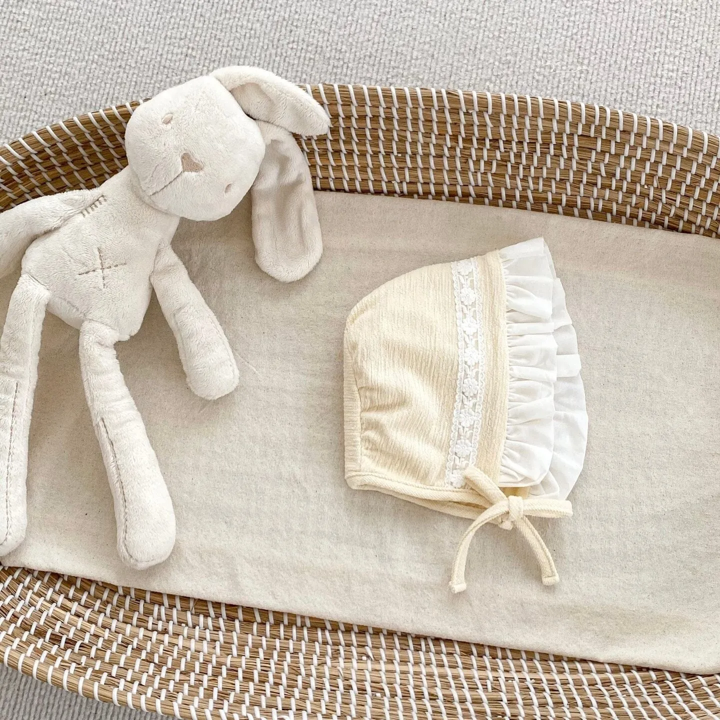 Sweet Princess Lace Lace-up Baby Hat
