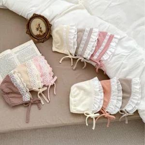 Sweet Princess Lace Lace-up Baby Hat