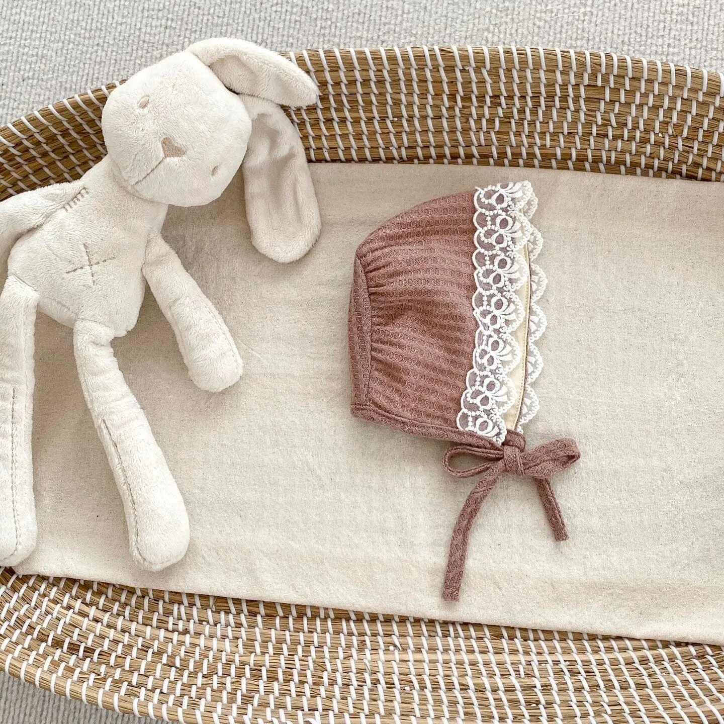 Sweet Princess Lace Lace-up Baby Hat