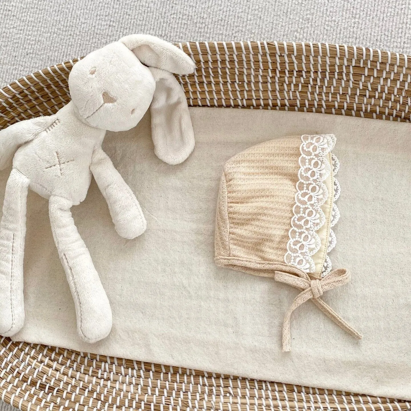 Sweet Princess Lace Lace-up Baby Hat