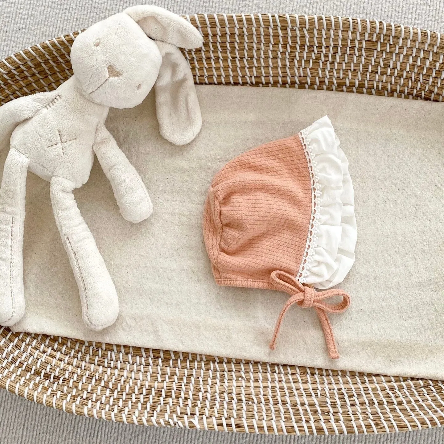 Sweet Princess Lace Lace-up Baby Hat