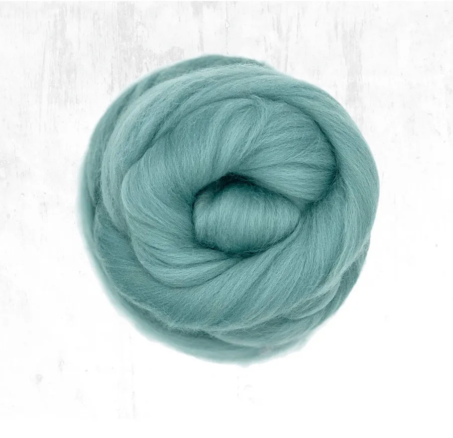 Teal | Merino Spinning Tops