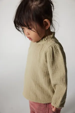 TEXTURED BABY BLOUSE