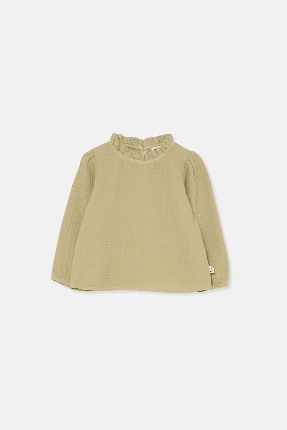 TEXTURED BABY BLOUSE