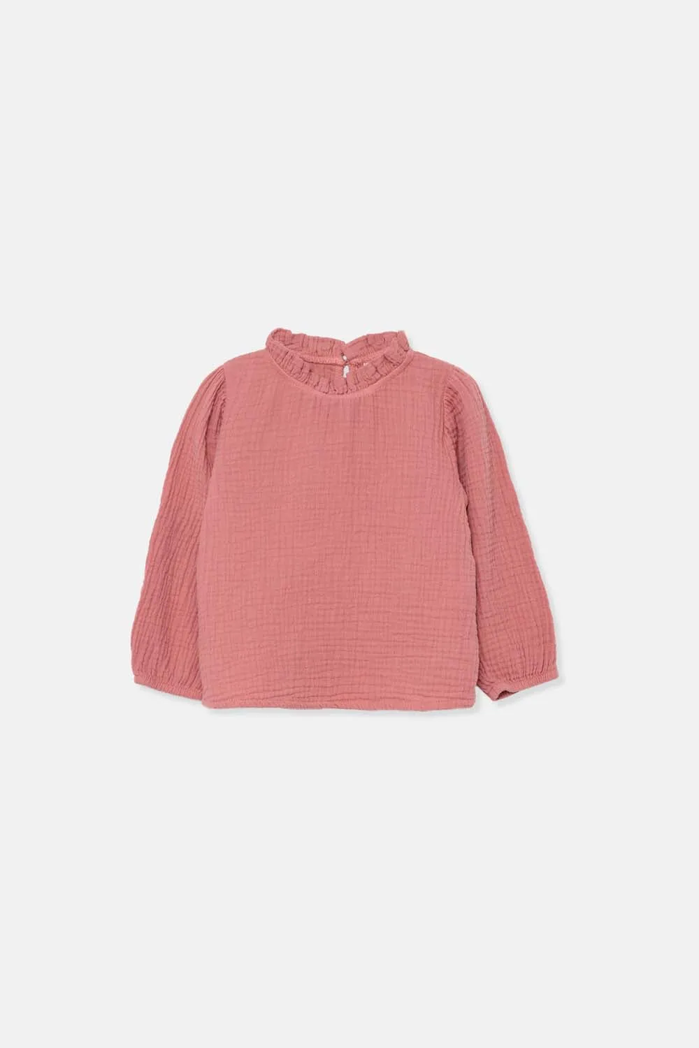 TEXTURED BABY BLOUSE