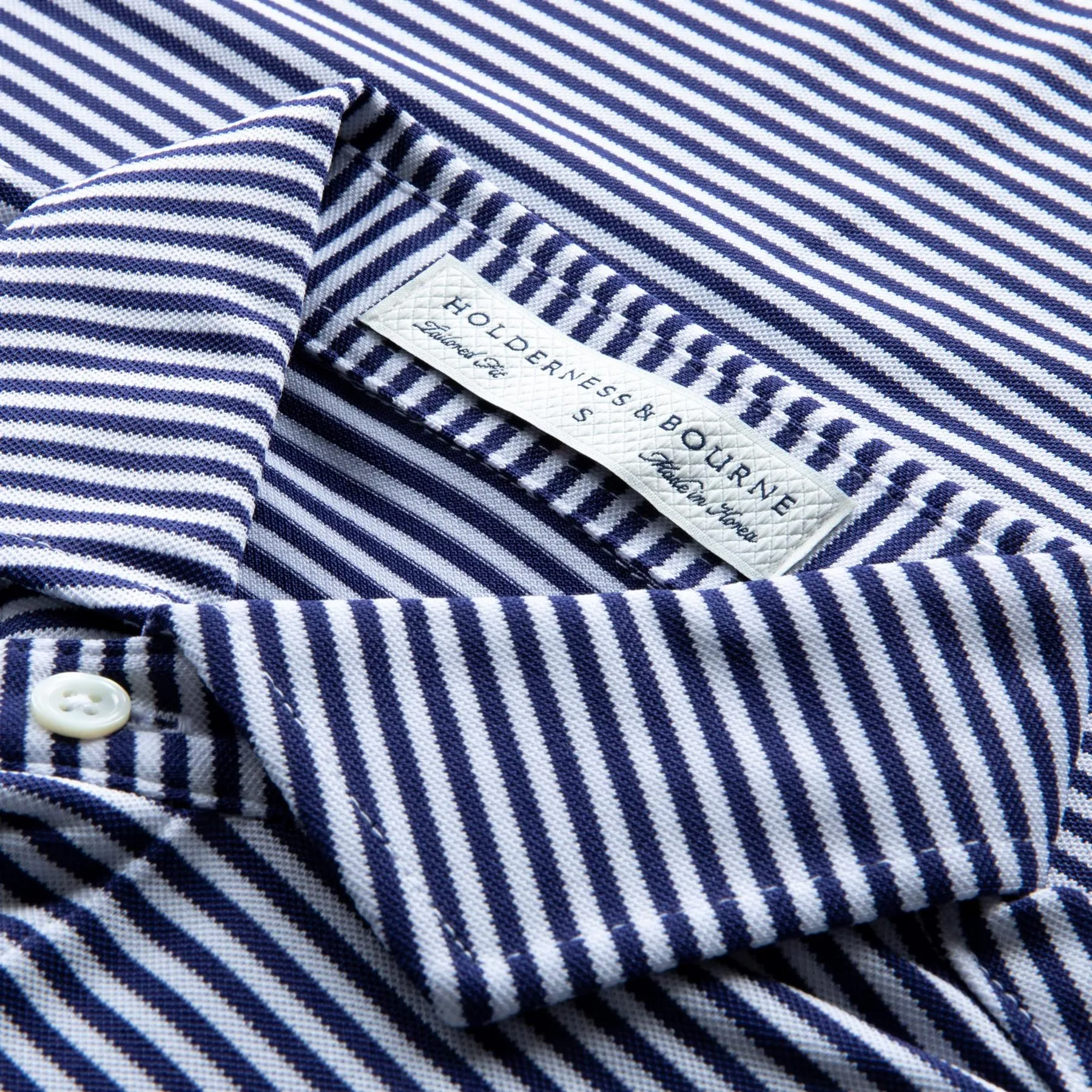 The Maxwell Polo Navy/White - SS24