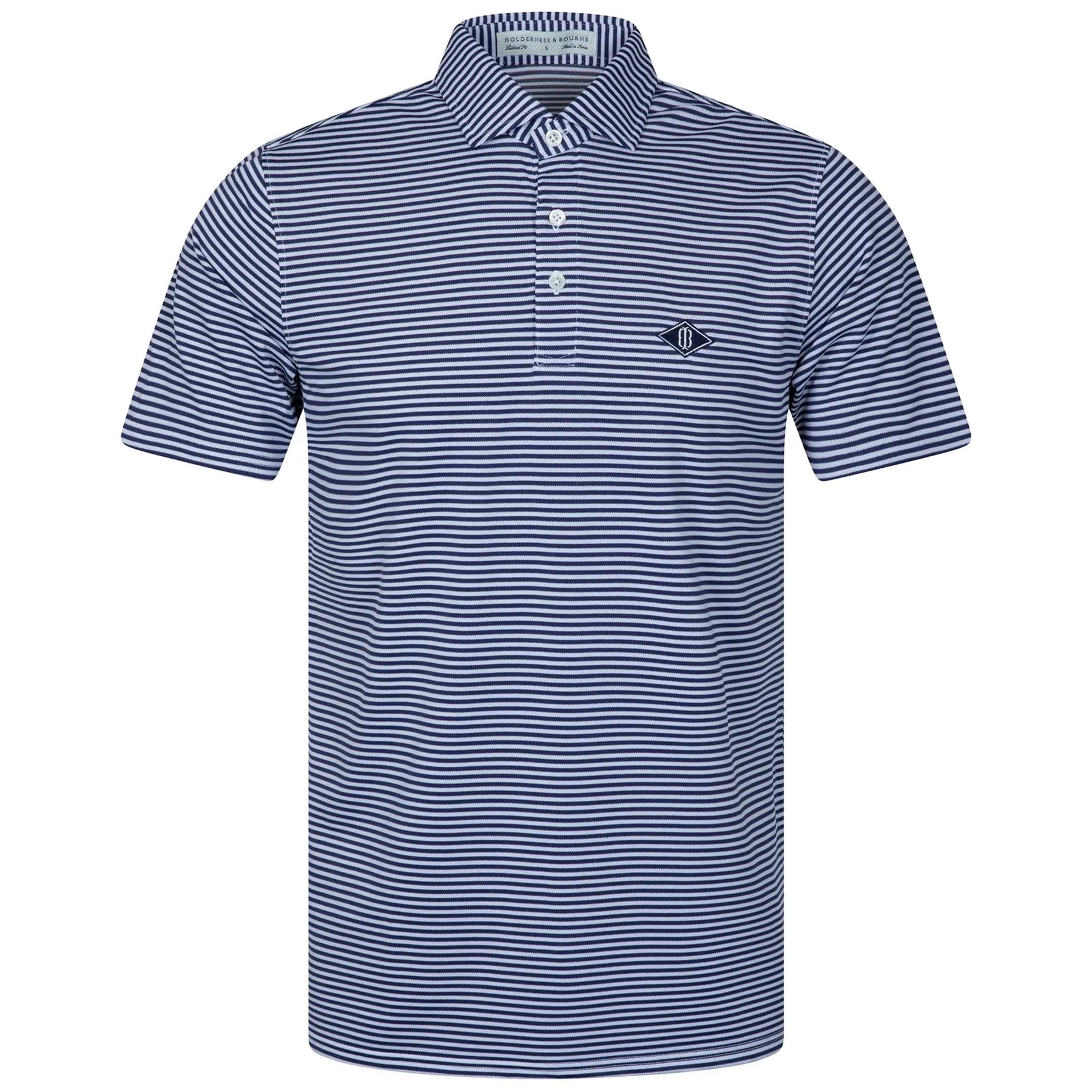 The Maxwell Polo Navy/White - SS24