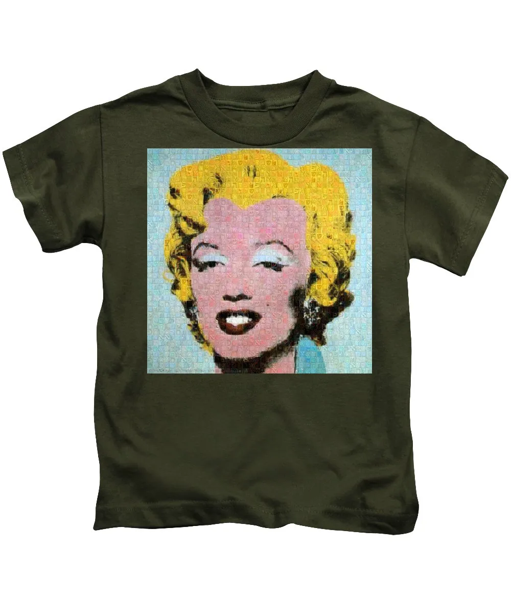 Tribute to Andy Warhol - 1 - Kids T-Shirt