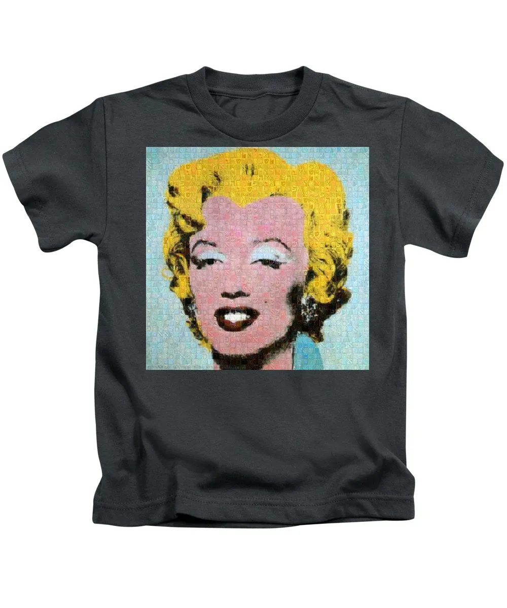 Tribute to Andy Warhol - 1 - Kids T-Shirt