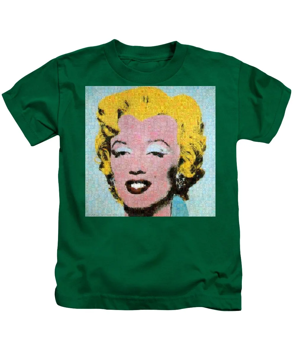 Tribute to Andy Warhol - 1 - Kids T-Shirt