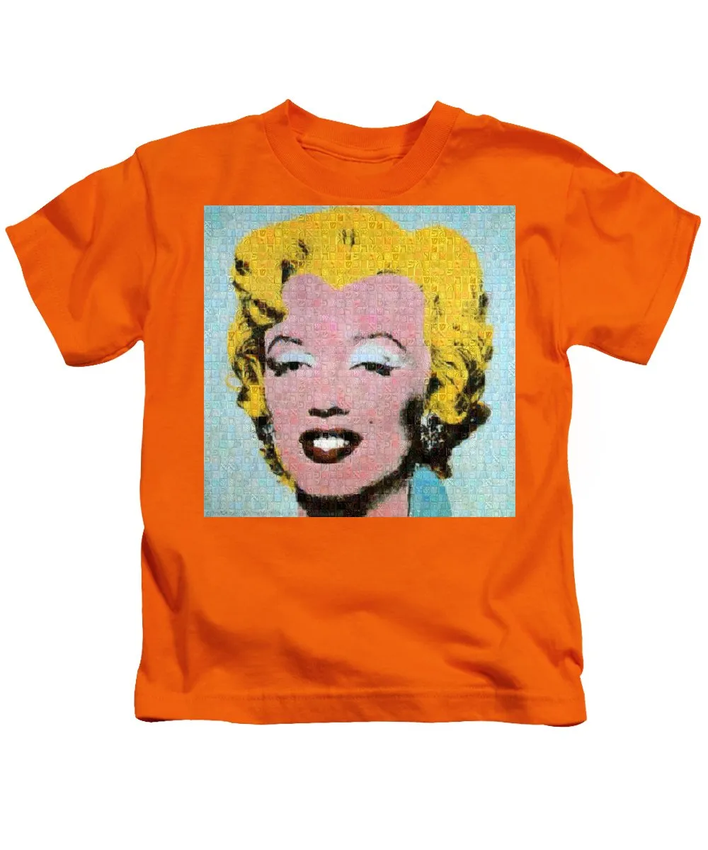 Tribute to Andy Warhol - 1 - Kids T-Shirt