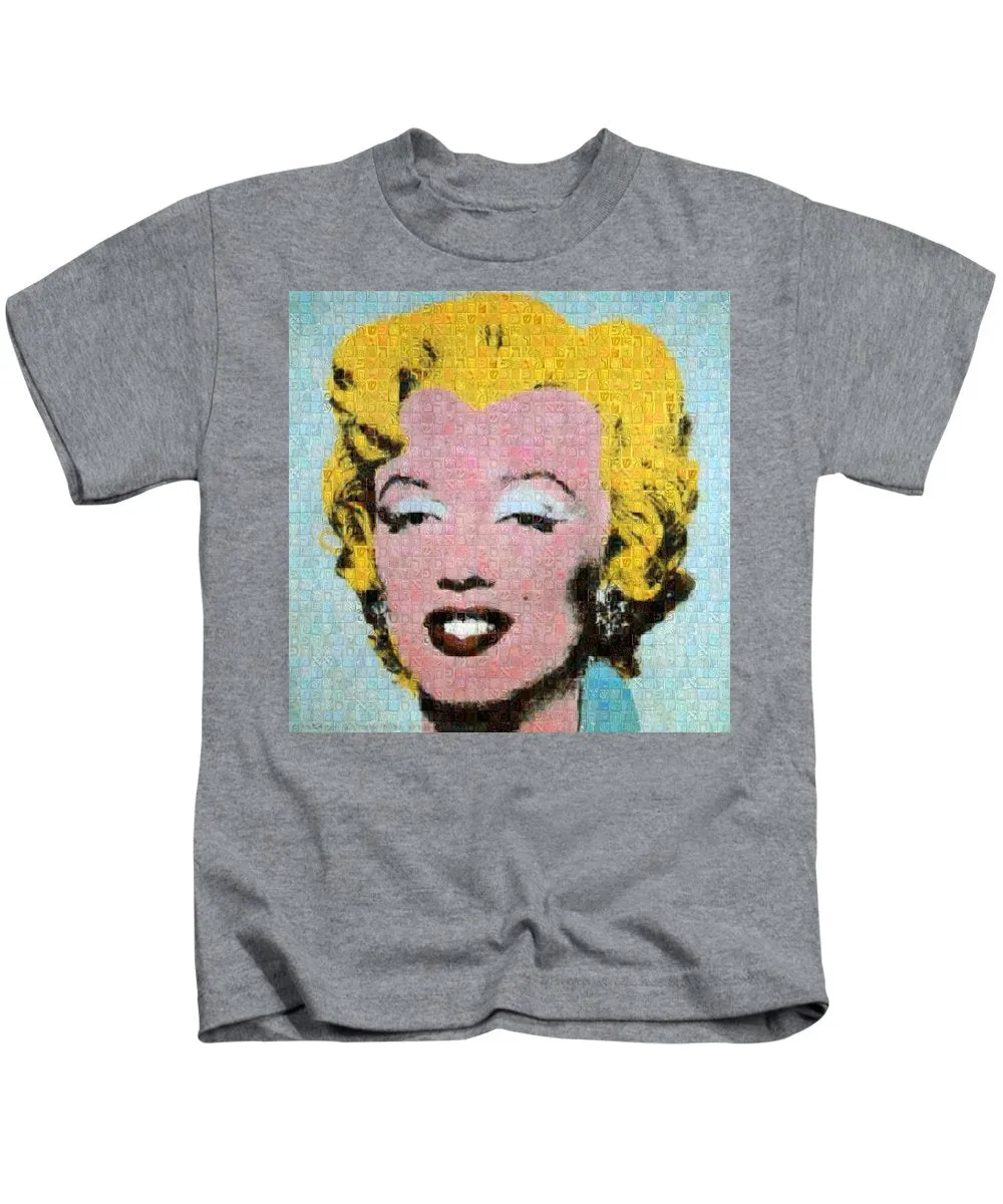Tribute to Andy Warhol - 1 - Kids T-Shirt