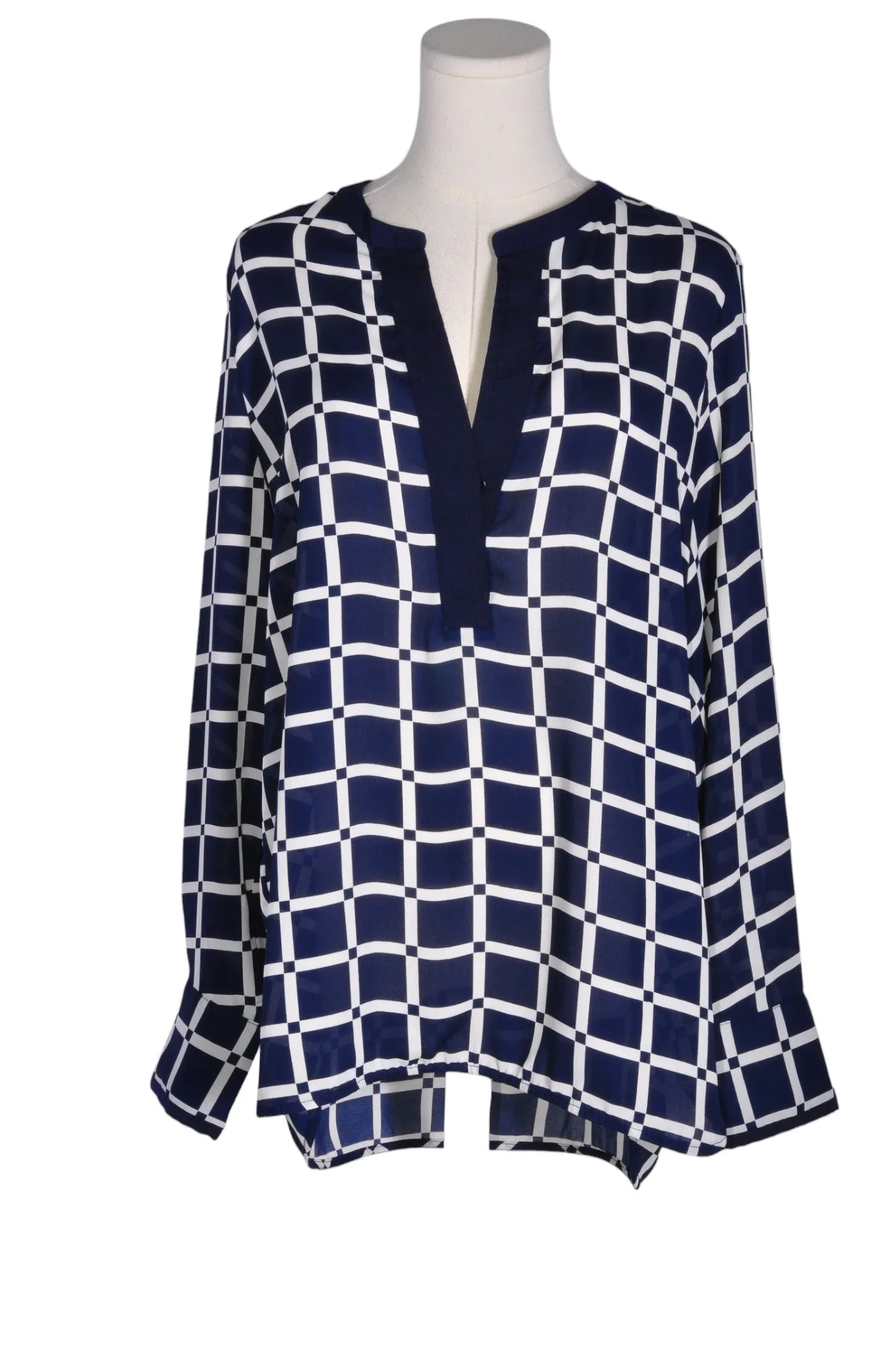 UNBRANDED Women Tunics Regular fit in Blue - L