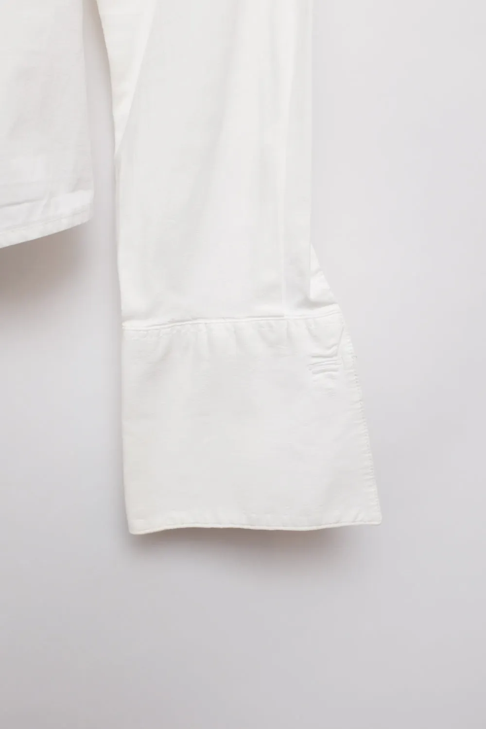VINTAGE JOOP WHITE SLIM STRETCHY SHIRT