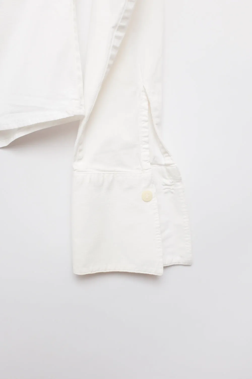VINTAGE JOOP WHITE SLIM STRETCHY SHIRT