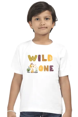 Wild One - 0 to 13 Years Boys T-shirt