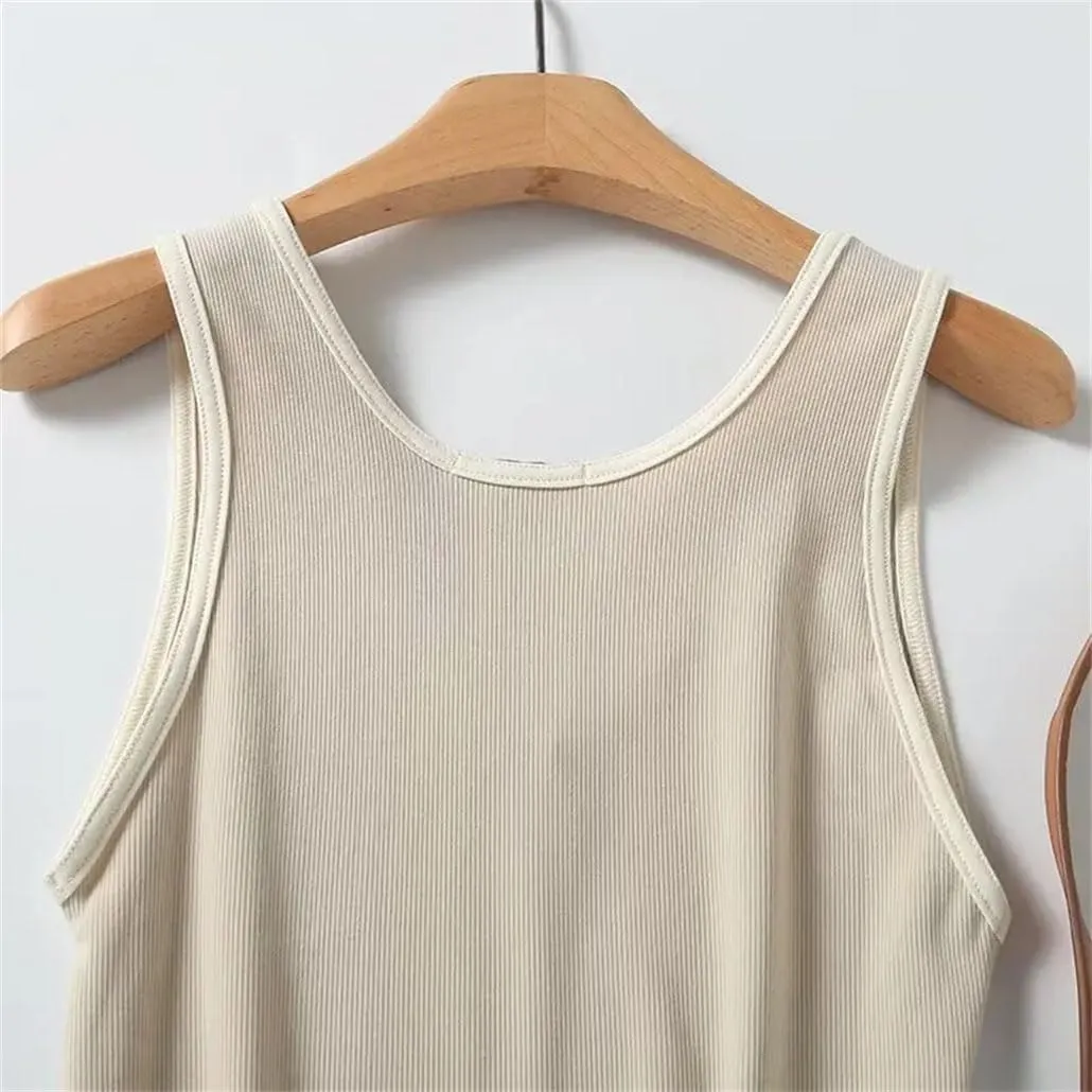 Women V-Neck Camisole Solid Color Sleeveless Tank Tops for Women