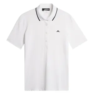 Womens Mindy Cooling Structured Polo White - AW24