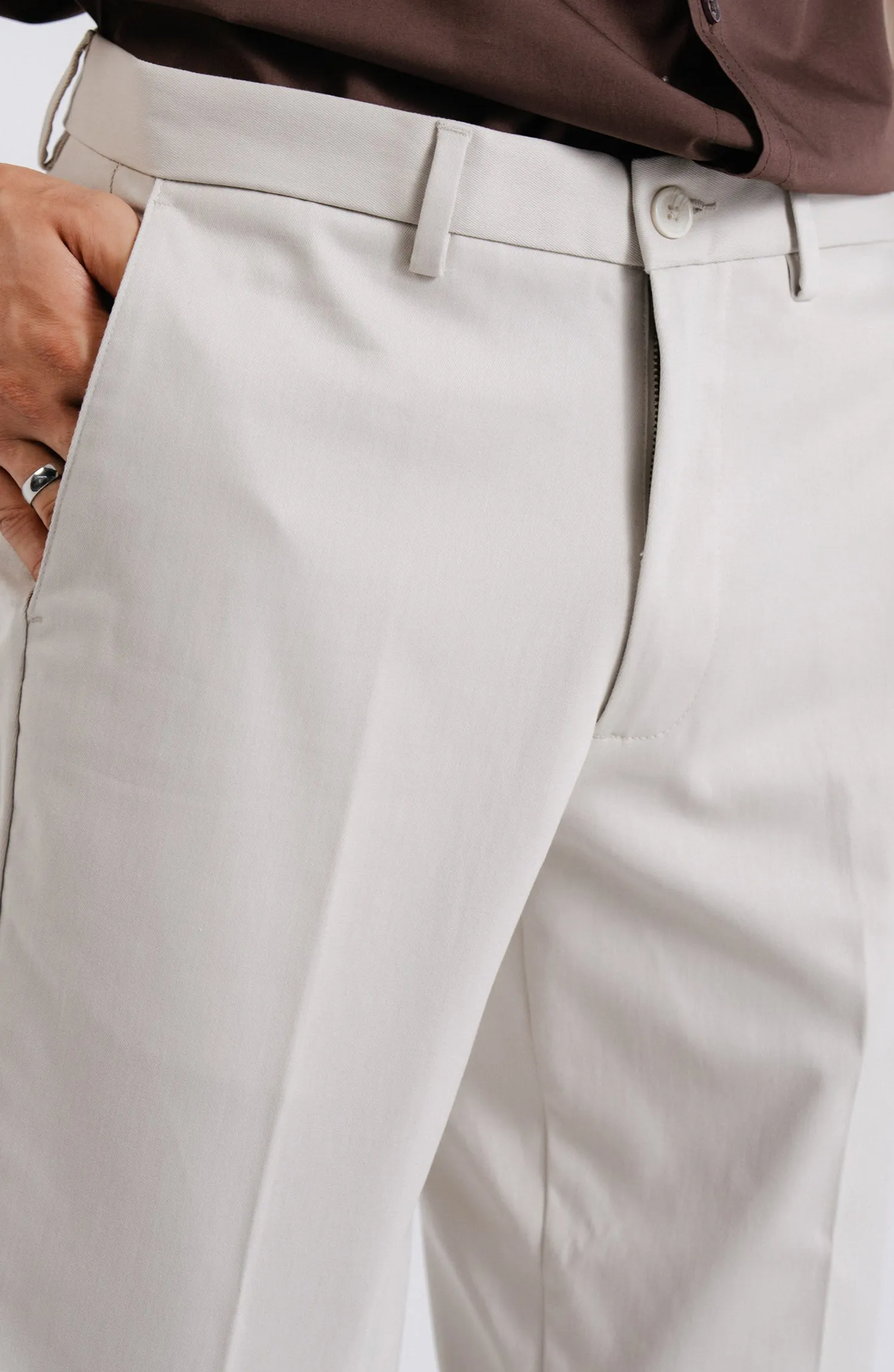 Wrinkle Free Pant - Grey