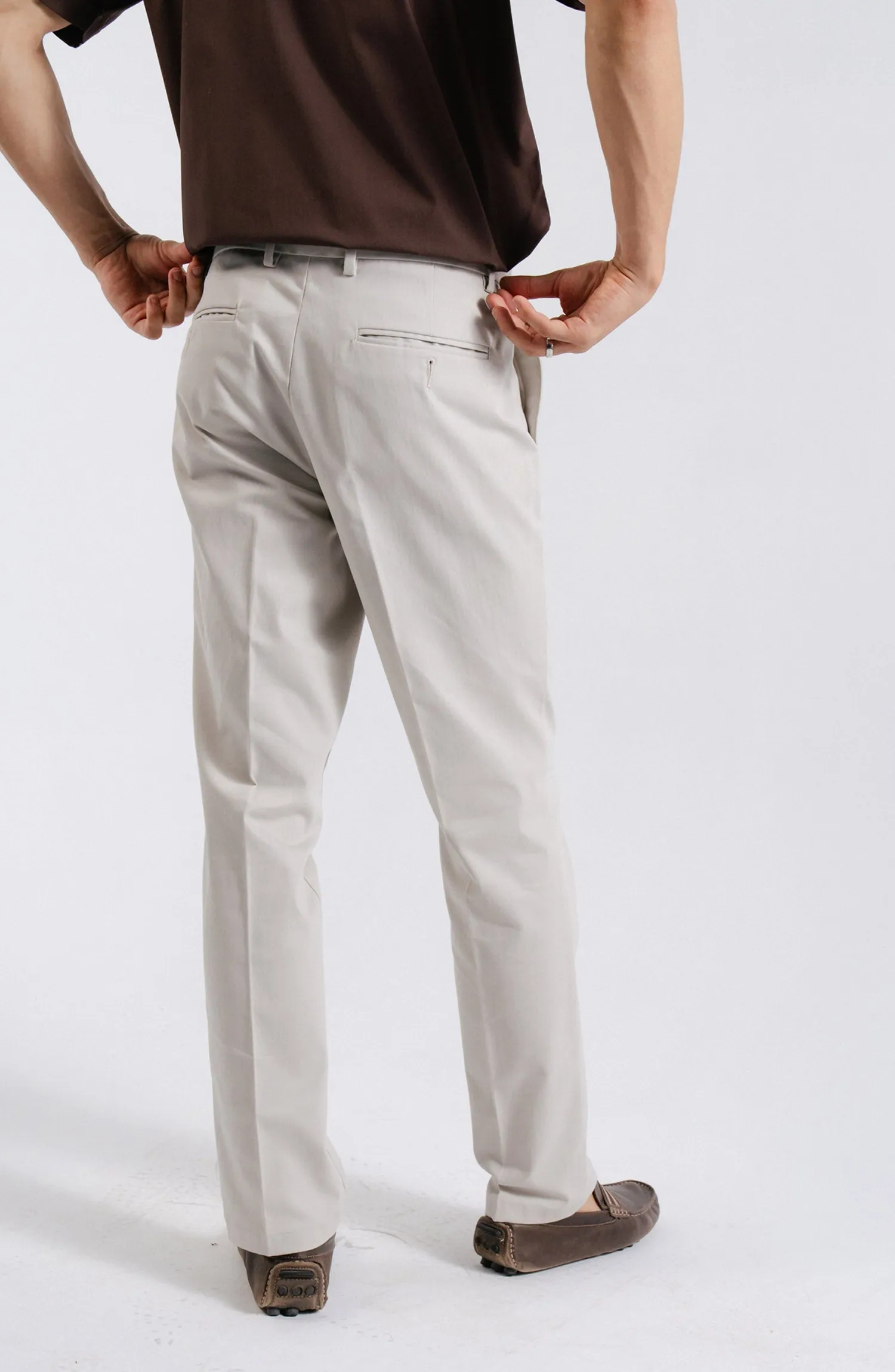 Wrinkle Free Pant - Grey