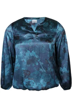 Zhenzi silk effect tops
